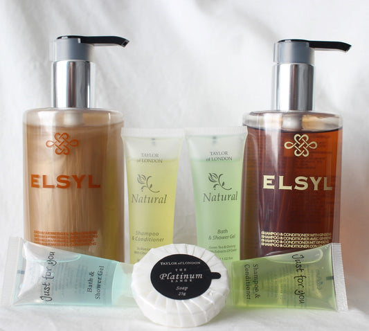 Mixed Set Soap, Shampoo, Conditioner, Bath and Shower Gel